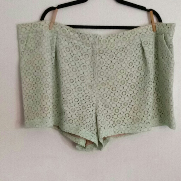 Victoria Beckham for Target Lace Mint Shorts - Picture 4 of 4